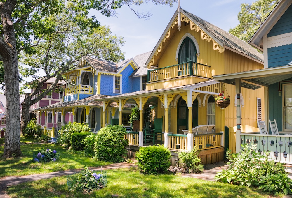 Martha's Vineyard gingerbread cottages